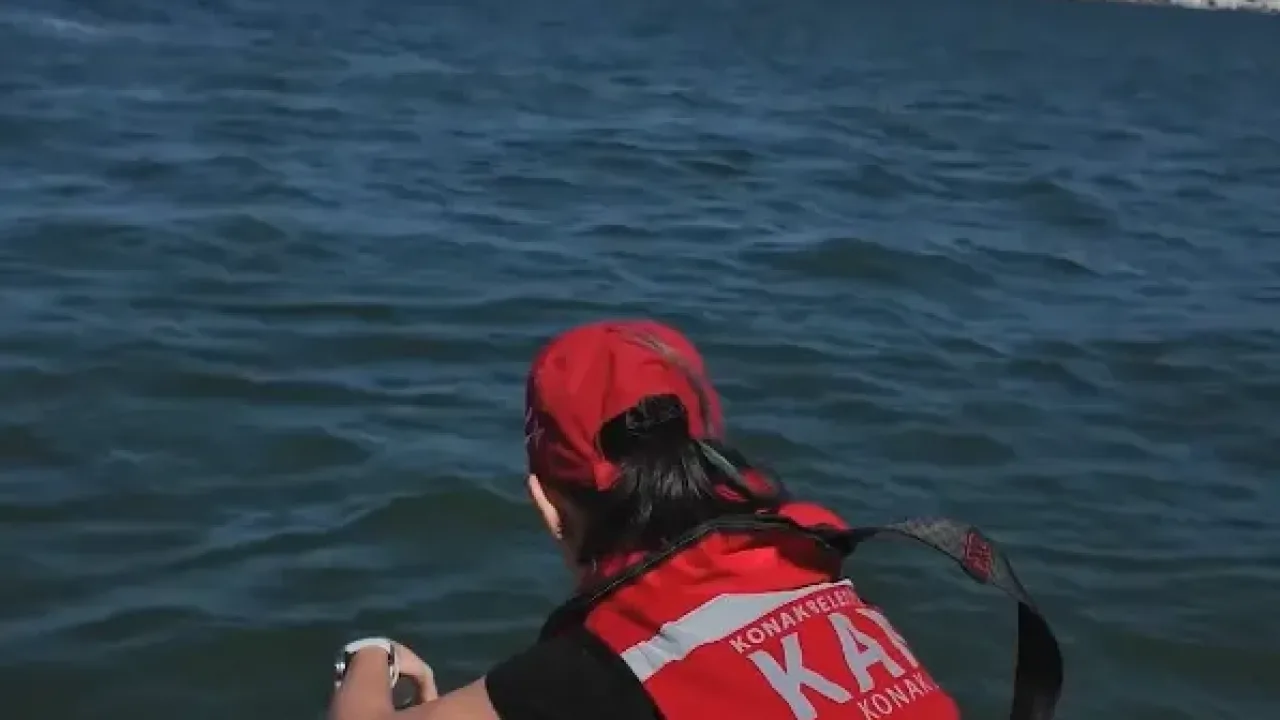 Konak Belediyesi'nden suda arama ve kurtarma eğitimi
