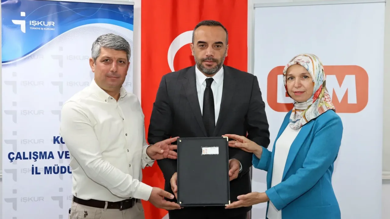 Konya İŞKUR, BİM ile protokol imzaladı
