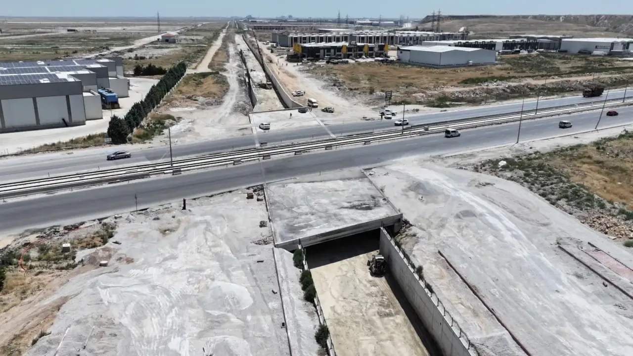 Konya'da Keçili Kanalı'nda Islah Çalışması