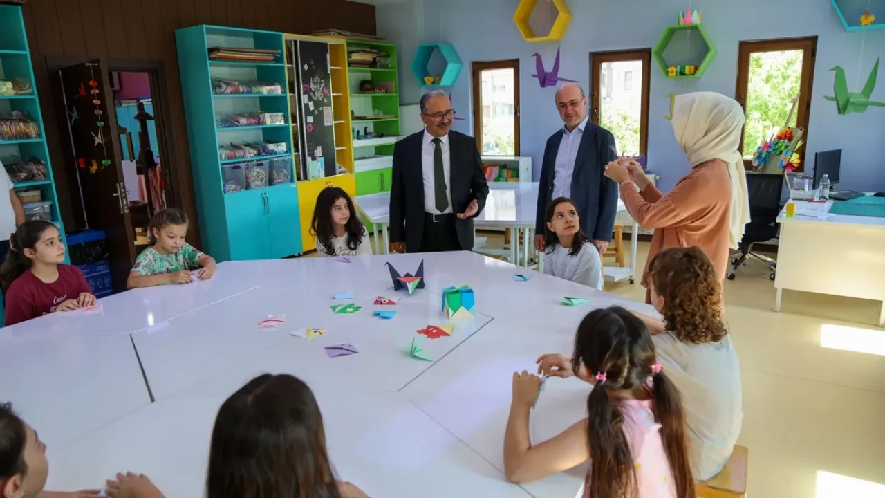 Konya Selçuklu'da eğitim merkezleri ziyaret edildi
