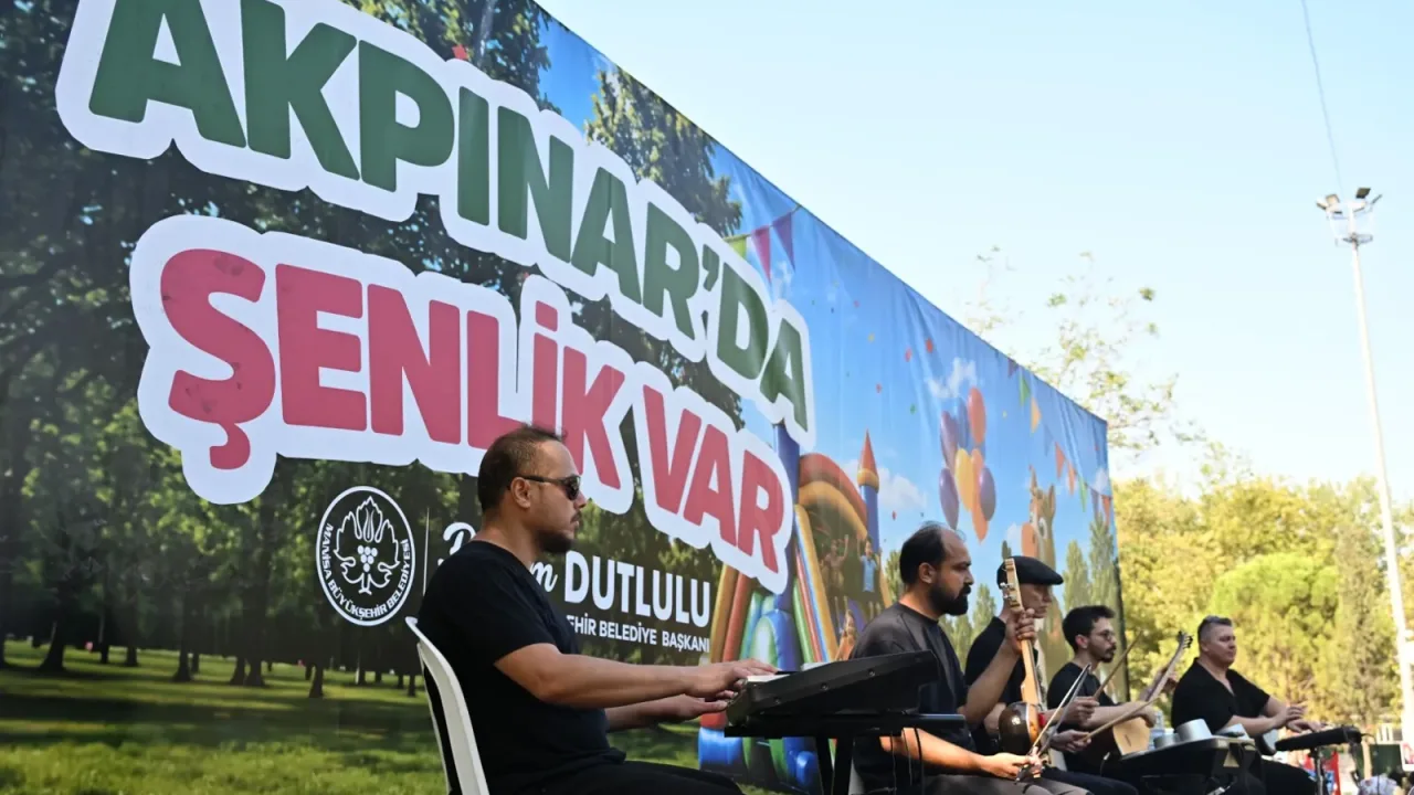 Manisa Akpınar Mesire Alanı'nda Şenlik Coşkusu Yaşandı