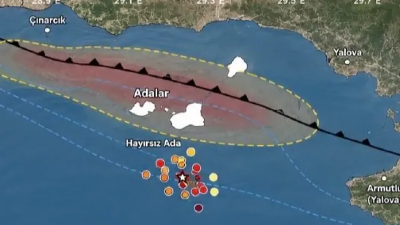Marmara Bölgesi'nde gece mikro sarsıntılar kaydedildi