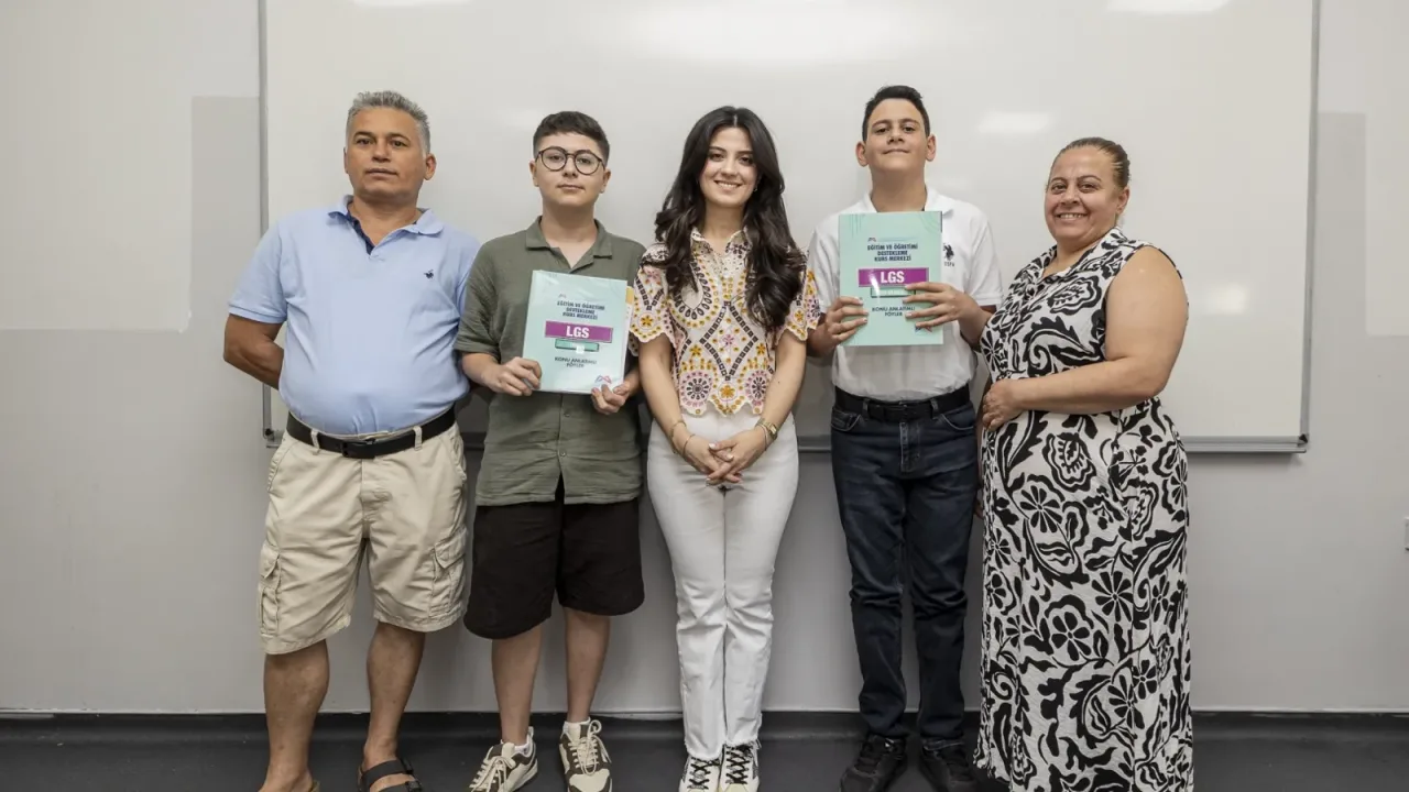 Mersin'de Kurs Merkezleri LGS'de başarılı