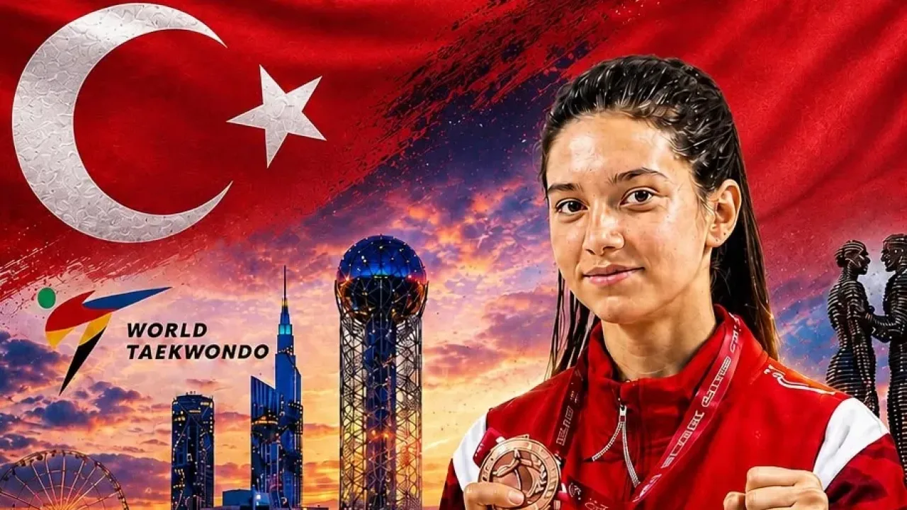 Milli Sporcu Eslin Göktepeli'den Batum'da Bronz Madalya