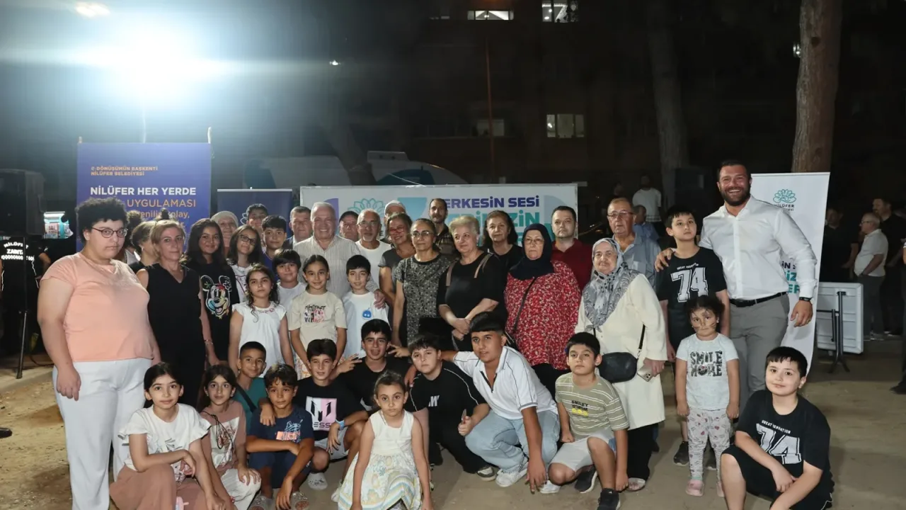 Nilüfer'de Şadi Başkan'la Akşam Çayı