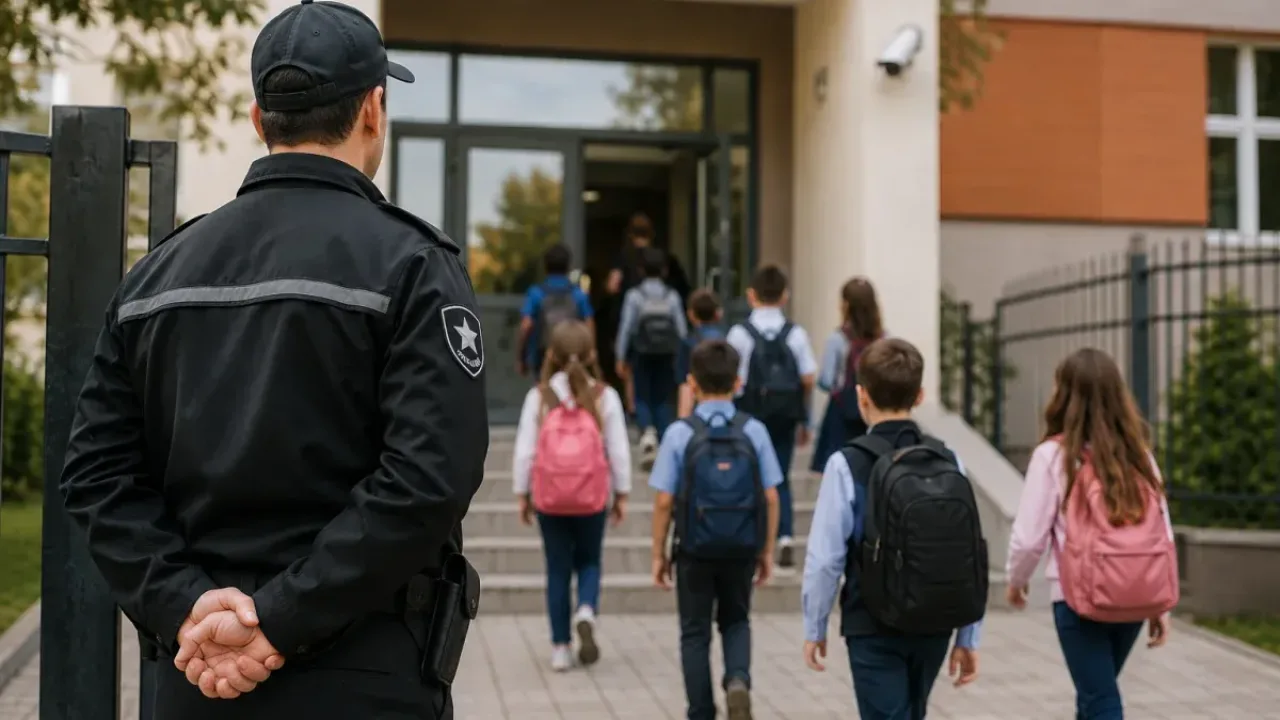 Okullara 30 Bin Güvenlik Görevlisi