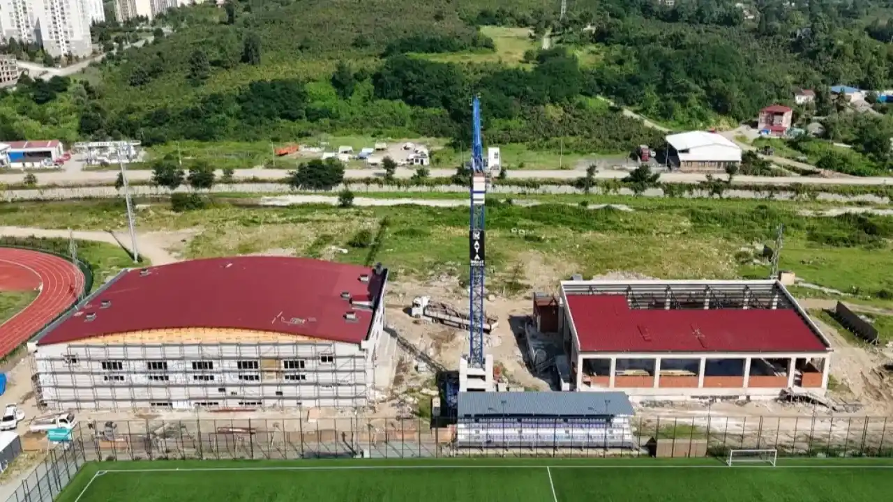 Ordu Altınordu'da sporculara modern spor tesisi