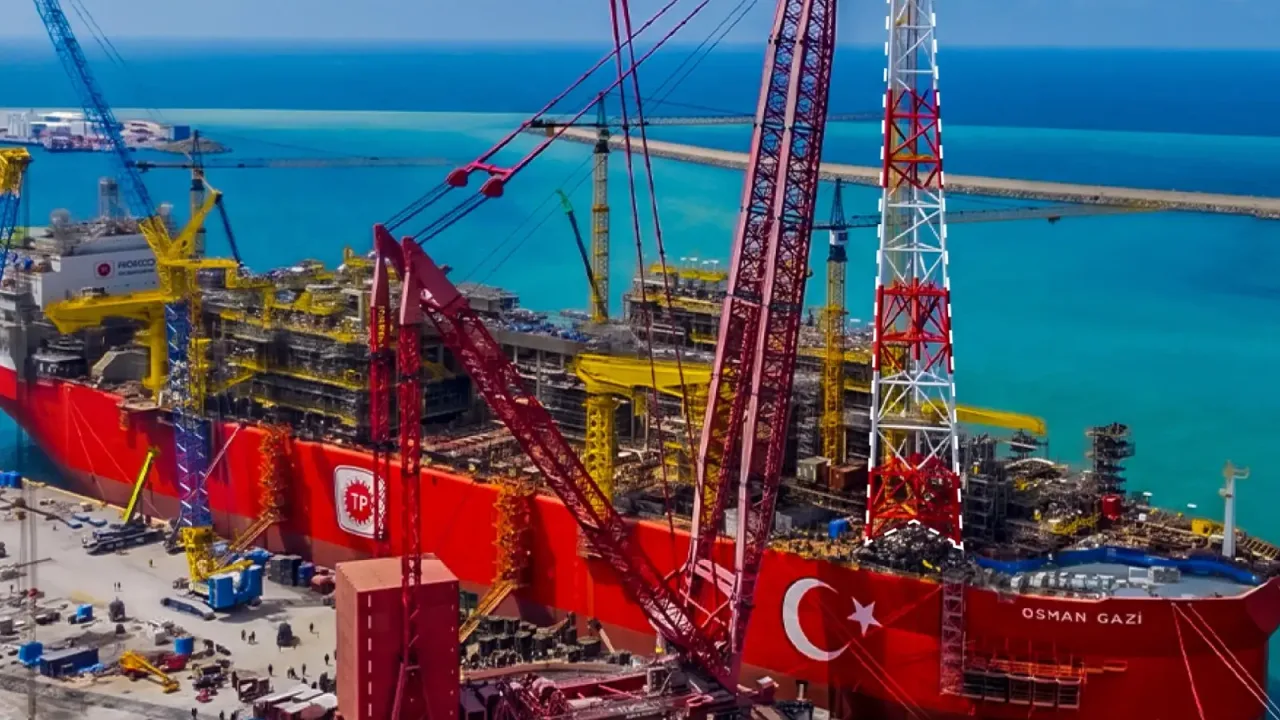 Osman Gazi için kritik aşama! 260 tonluk Alev Kulesi yerine