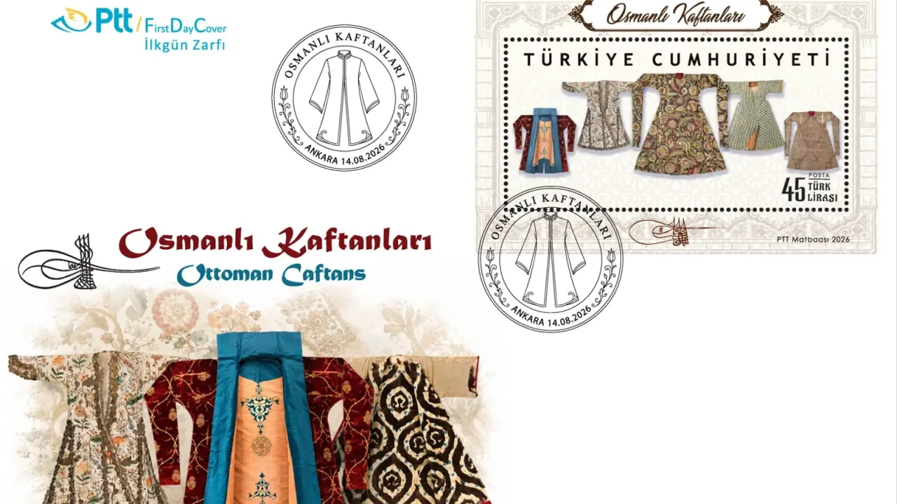 PTT'den 'Osmanlı Kaftanları' için anma pulu