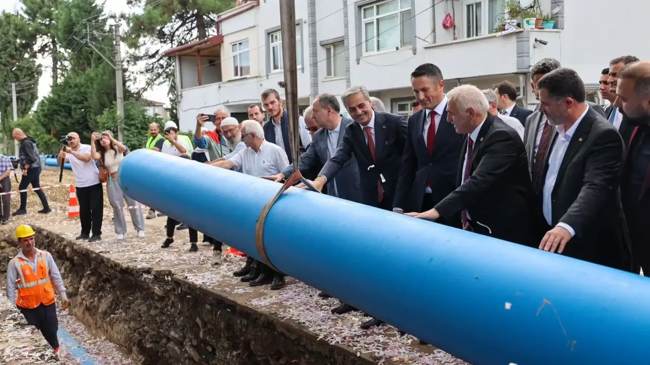 Hendek altyapısı için 1 milyar liralık proje