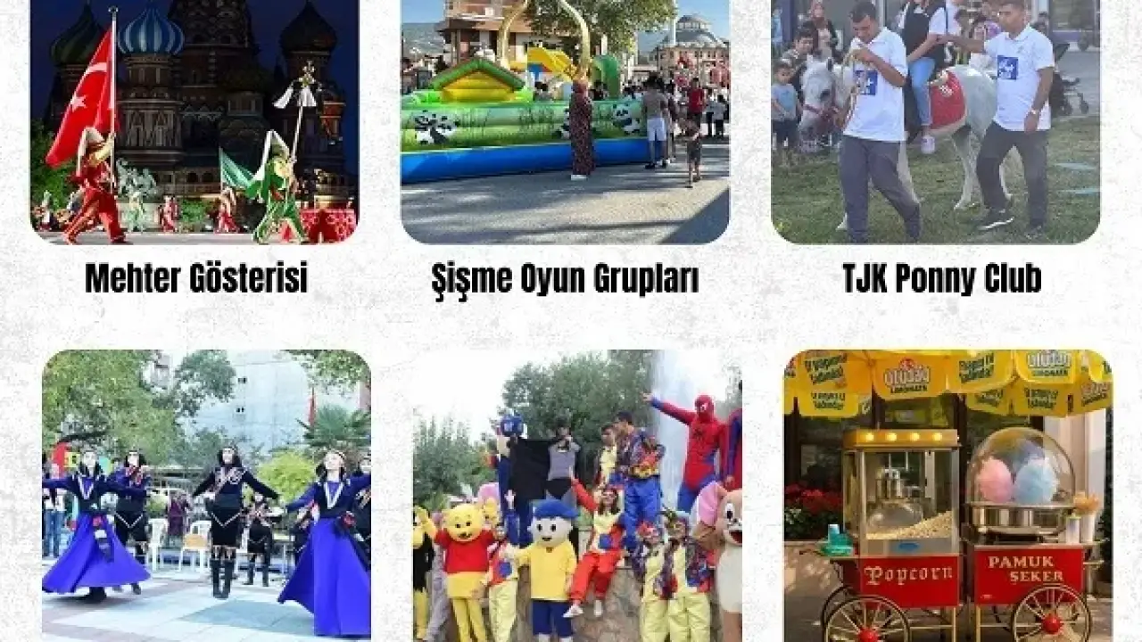 Sakarya Geyve Belediyesi’nden çocuklara iki günlük şenlik