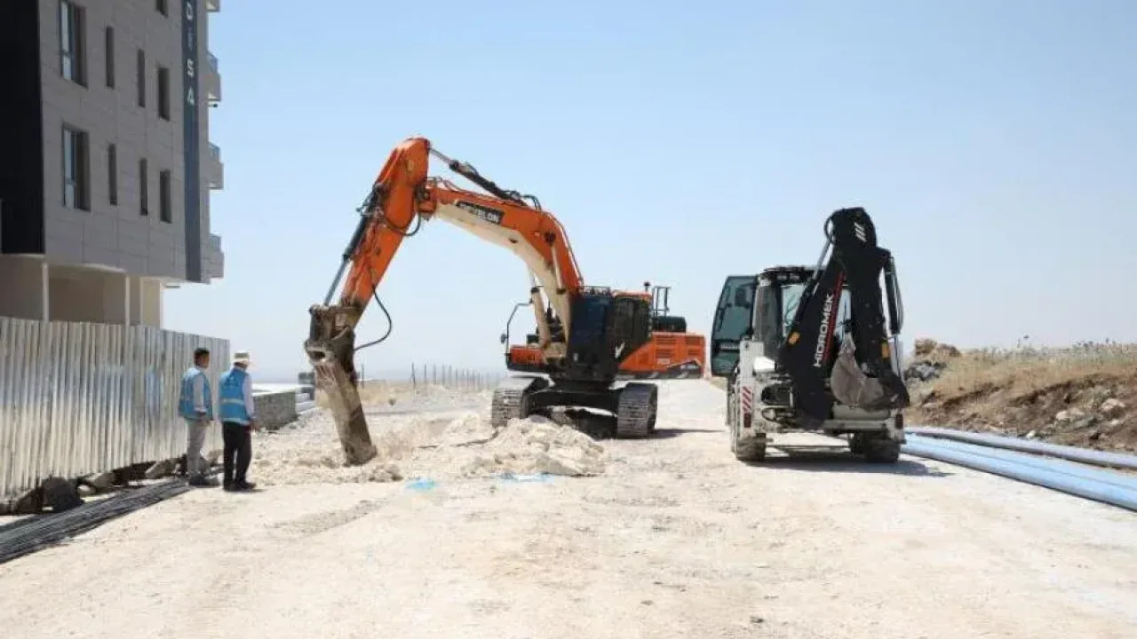 ŞUSKİ, Şanlıurfa'nın su altyapısını yeniliyor
