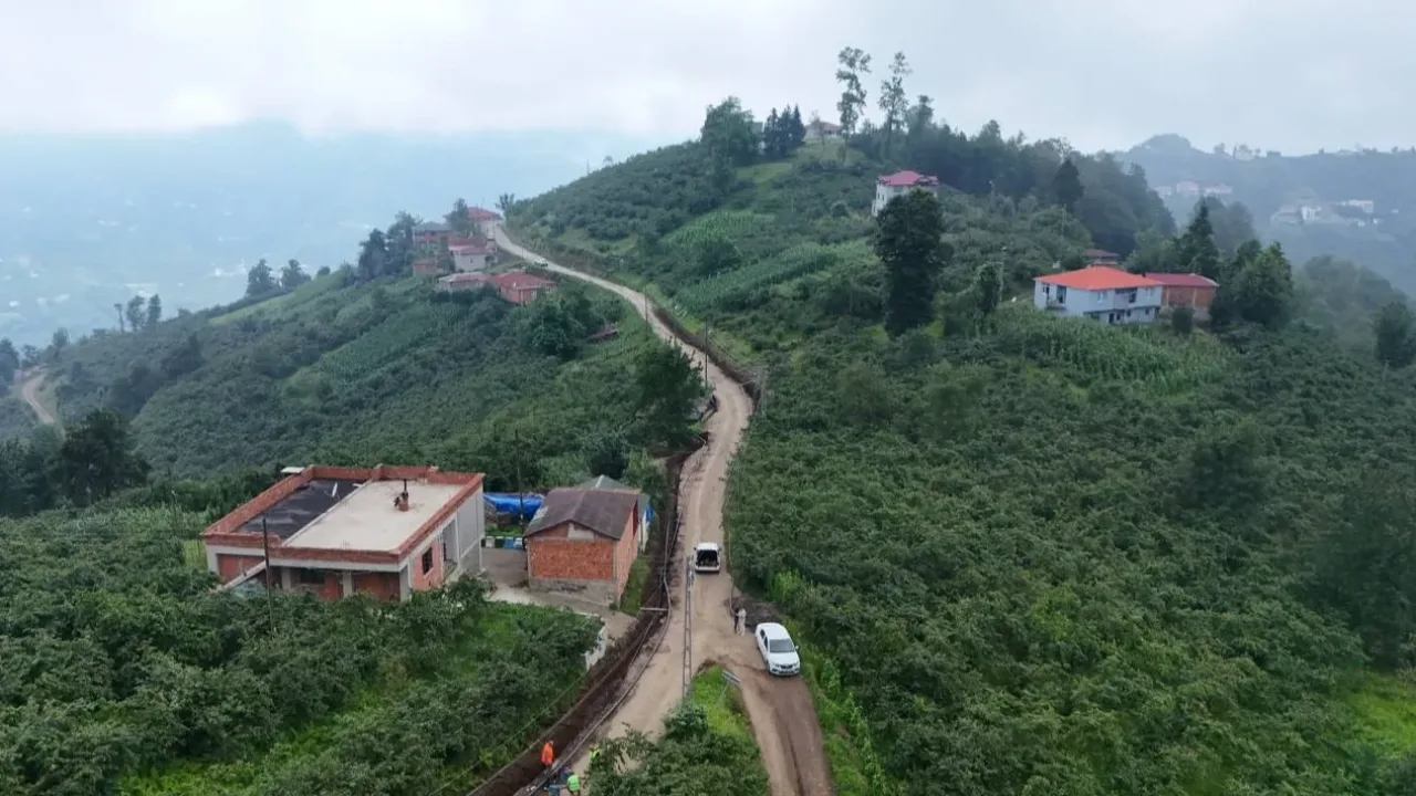 Trabzon Vakfıkebir’de 11 mahalleye içme suyu yatırımı