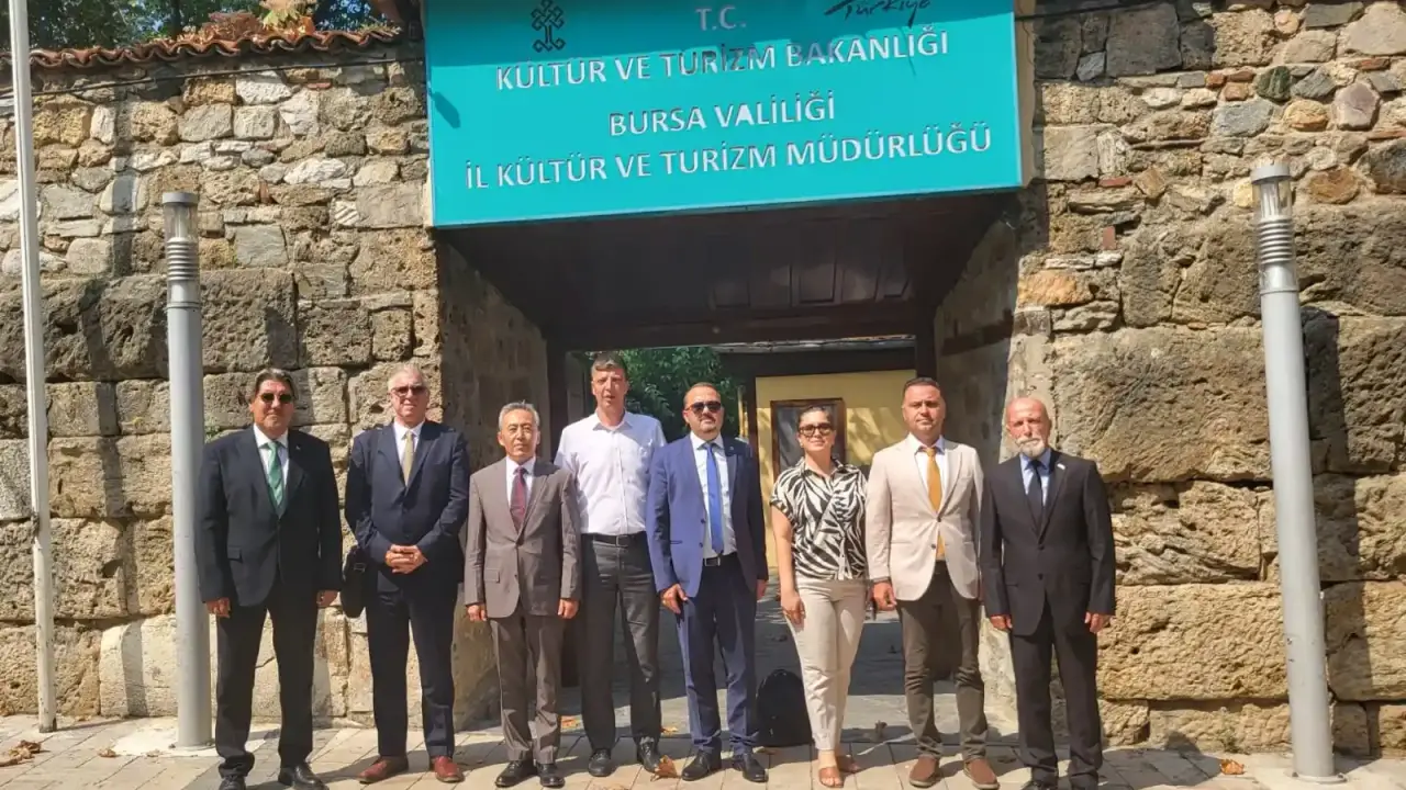 TUREB yönetimi Bursa'da turizm ve rehberlik gündemini tartıştı