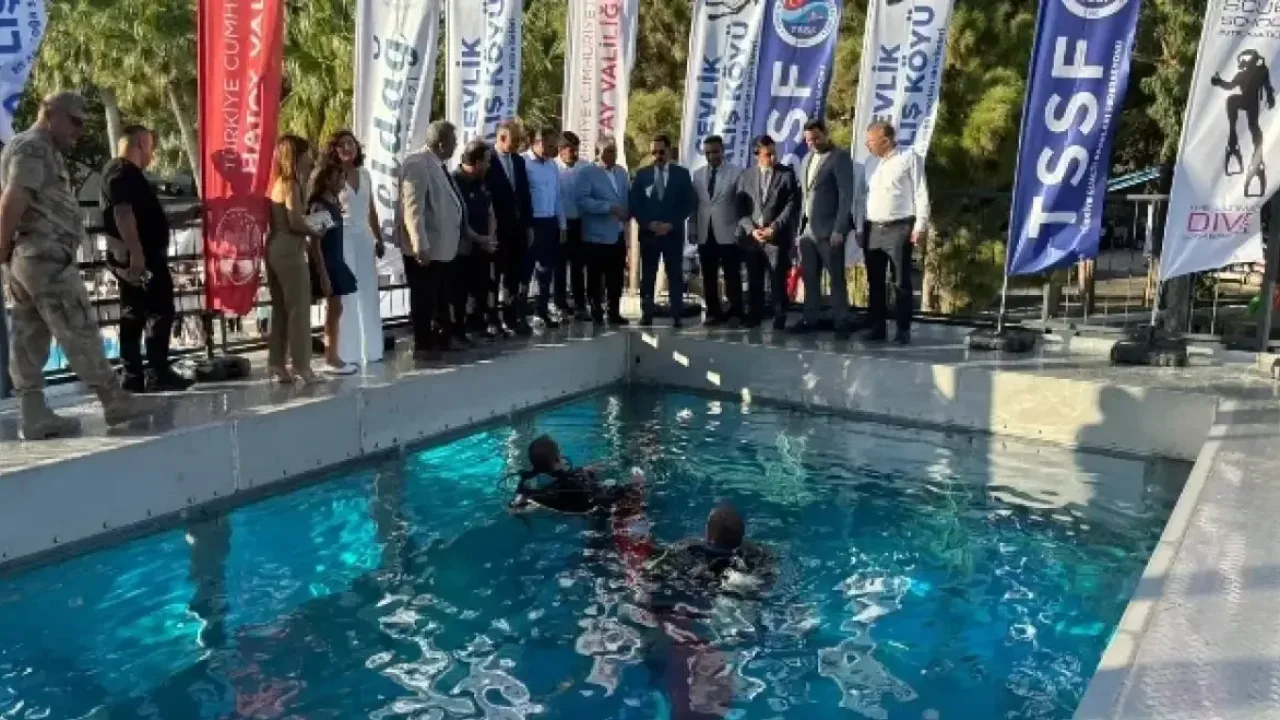Türkiye’nin ilk ve tek Dalış Köyü Hatay'da açıldı