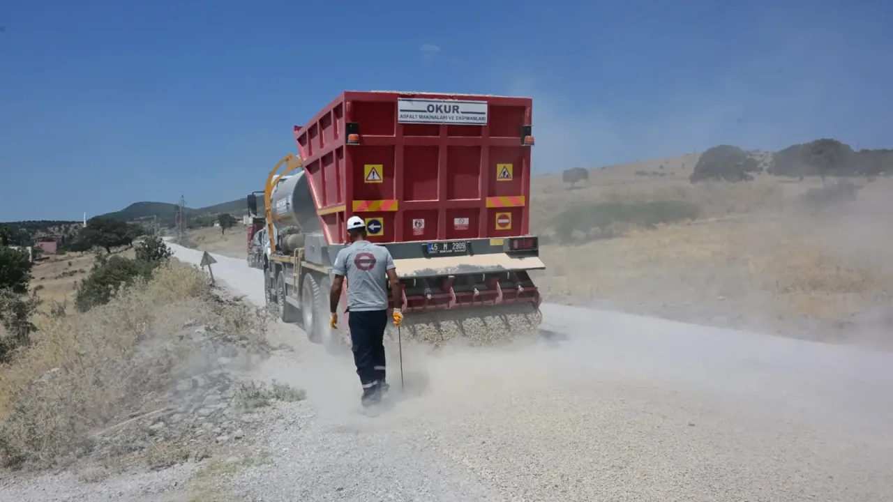 Yuntdağı’nın 10 kilometrelik yolunda konfor çalışması
