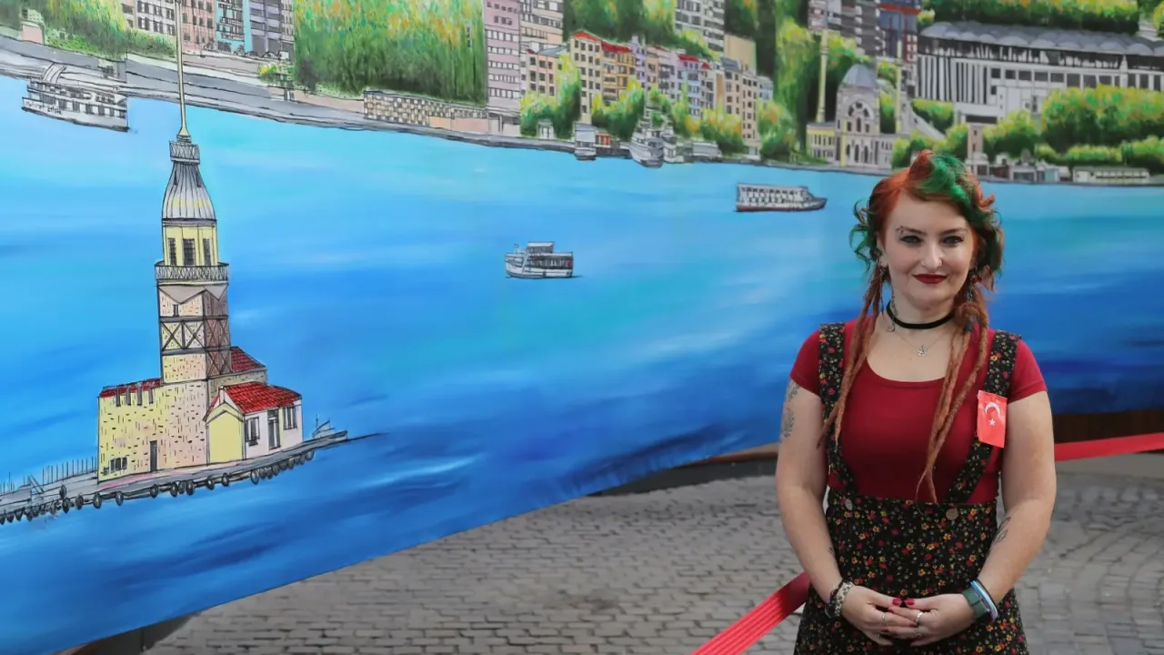 50 metrelik dev İstanbul Sarıyer'de sergilenecek