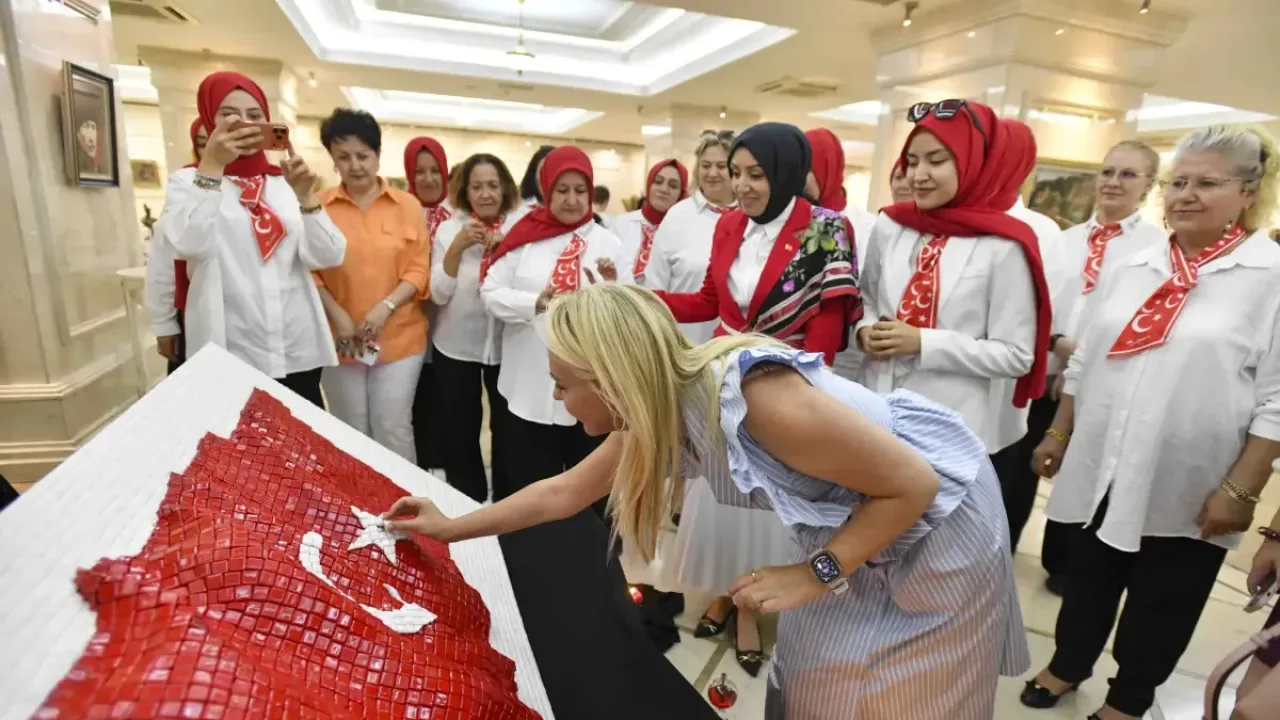 Ankara'da kadın emeği sanat sergisinde