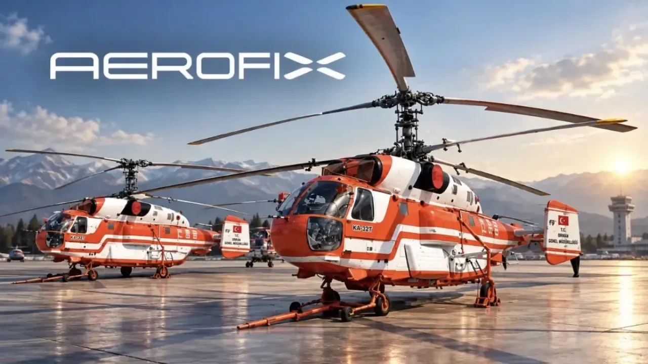 Aerofix ve Ka-32 Helikopterleri Isparta Havacılığını