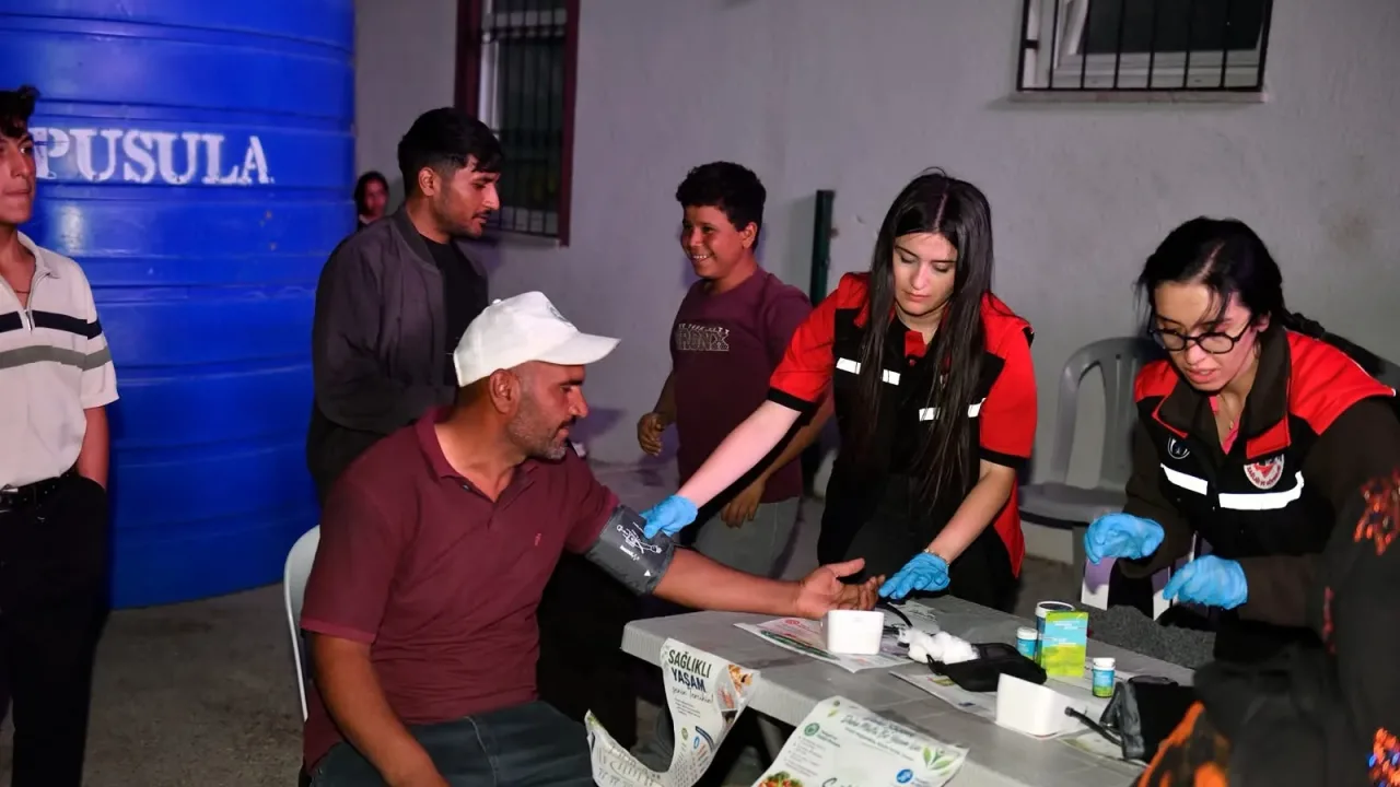 Polatlı'da tarım işçilerine sağlık taraması ve eğlence