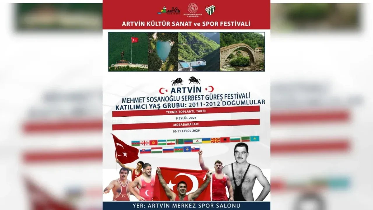 Artvin, dev güreş organizasyonuna ev sahipliği yapacak