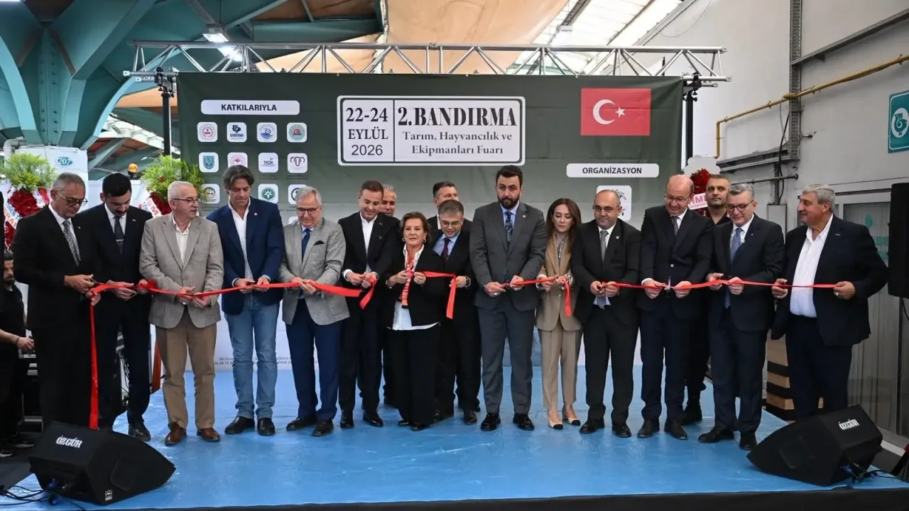 Bandırma’da Tarım ve Hayvancılık Fuarı açıldı