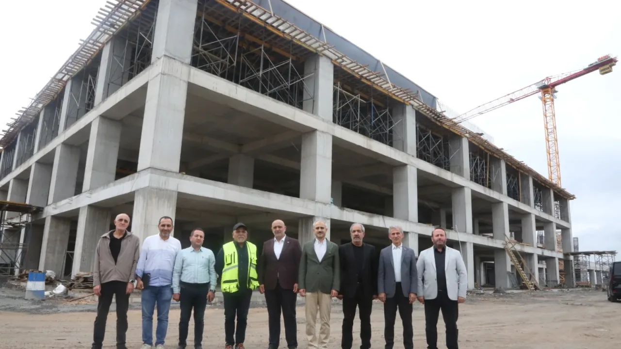 Çayırova'da Devlet Hastanesi inşaatı hızla ilerliyor