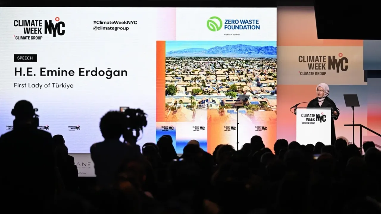 Emine Erdoğan: Sıfır Atık, iklim eyleminin güçlü araçlarından