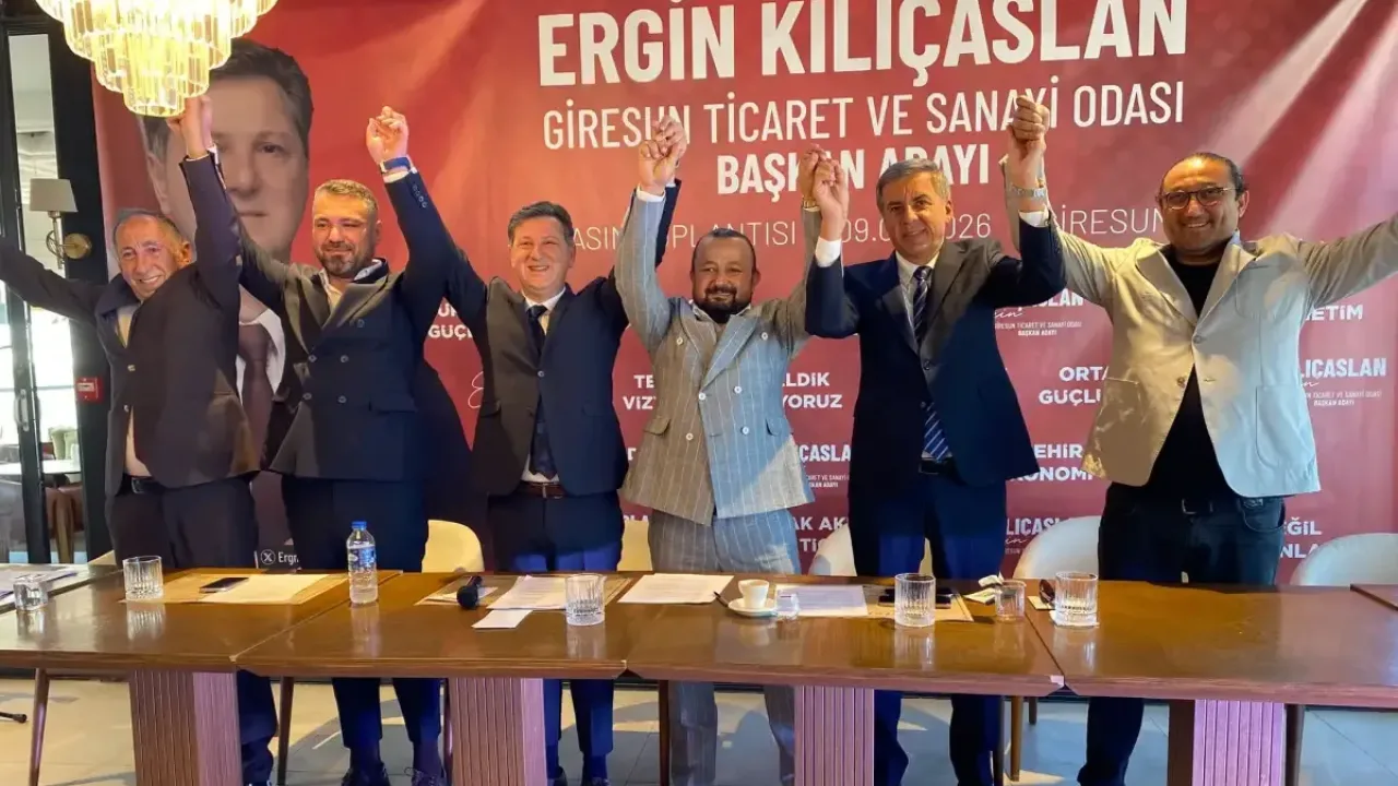 Giresun TSO’da Engin Kılıçaslan başkanlığa adaylığını açıkladı