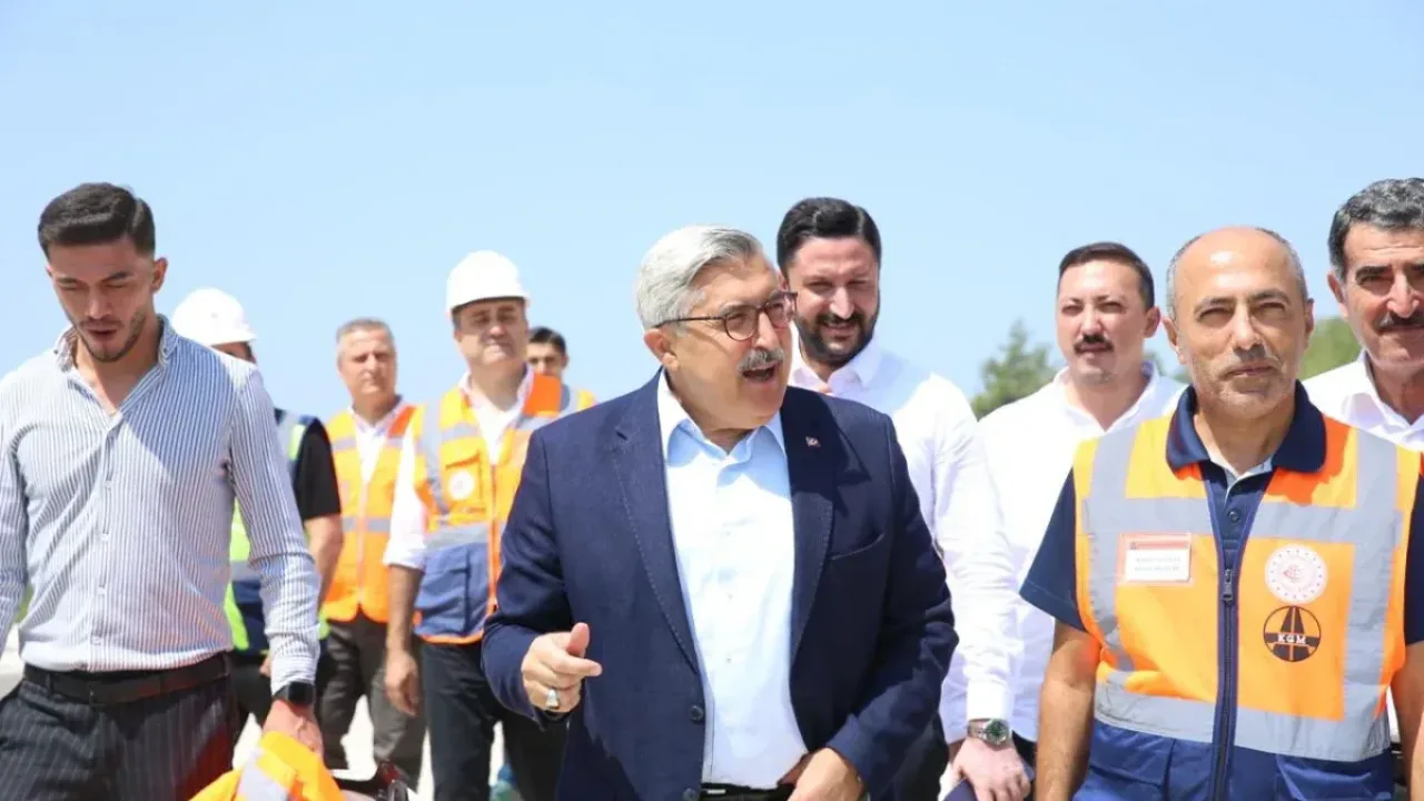Hatay'ın dev projesi için sahada inceleme yapıldı