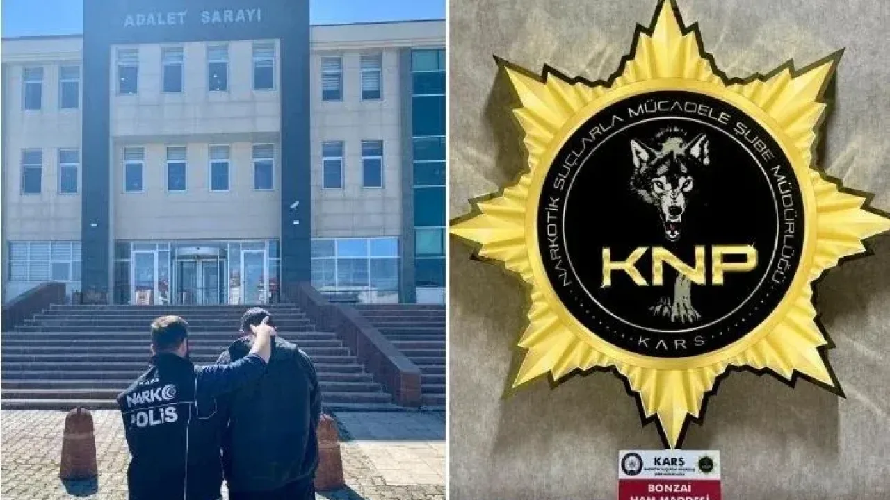 Kars’ta uyuşturucu operasyonu: Bonzai ham maddesi ele geçirildi