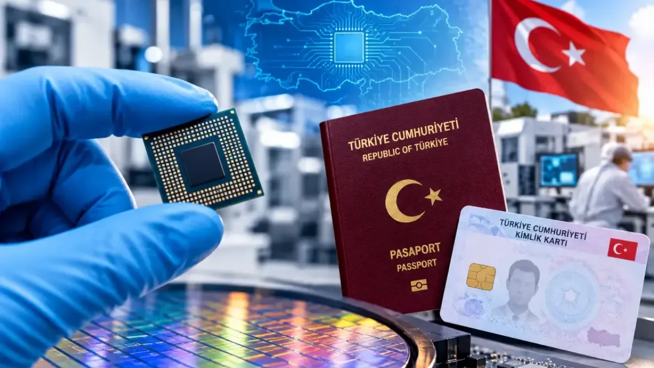 Kimlik ve pasaport çipleri Türkiye’de üretilecek
