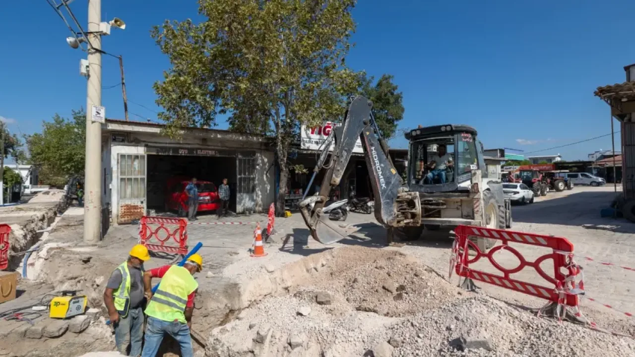 Kınık’a 135 kilometrelik içme suyu şebekesi