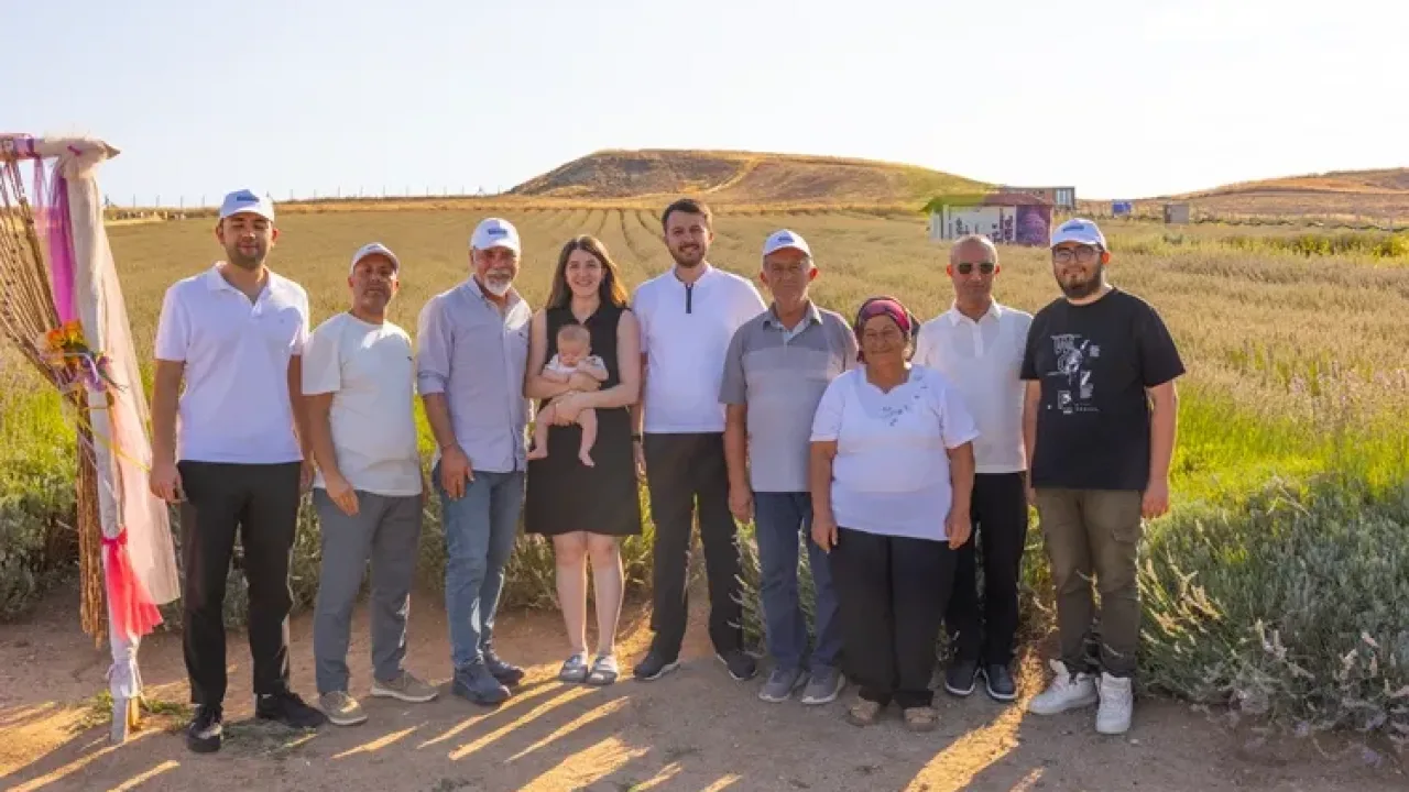 Kırıkkale’de üreticinin sökmek istediği lavanta bahçesine