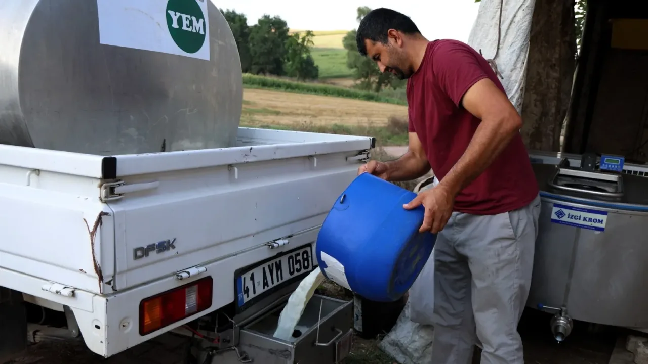 Kocaeli’de süt soğutma tankı desteği üreticiye kolaylık sağladı