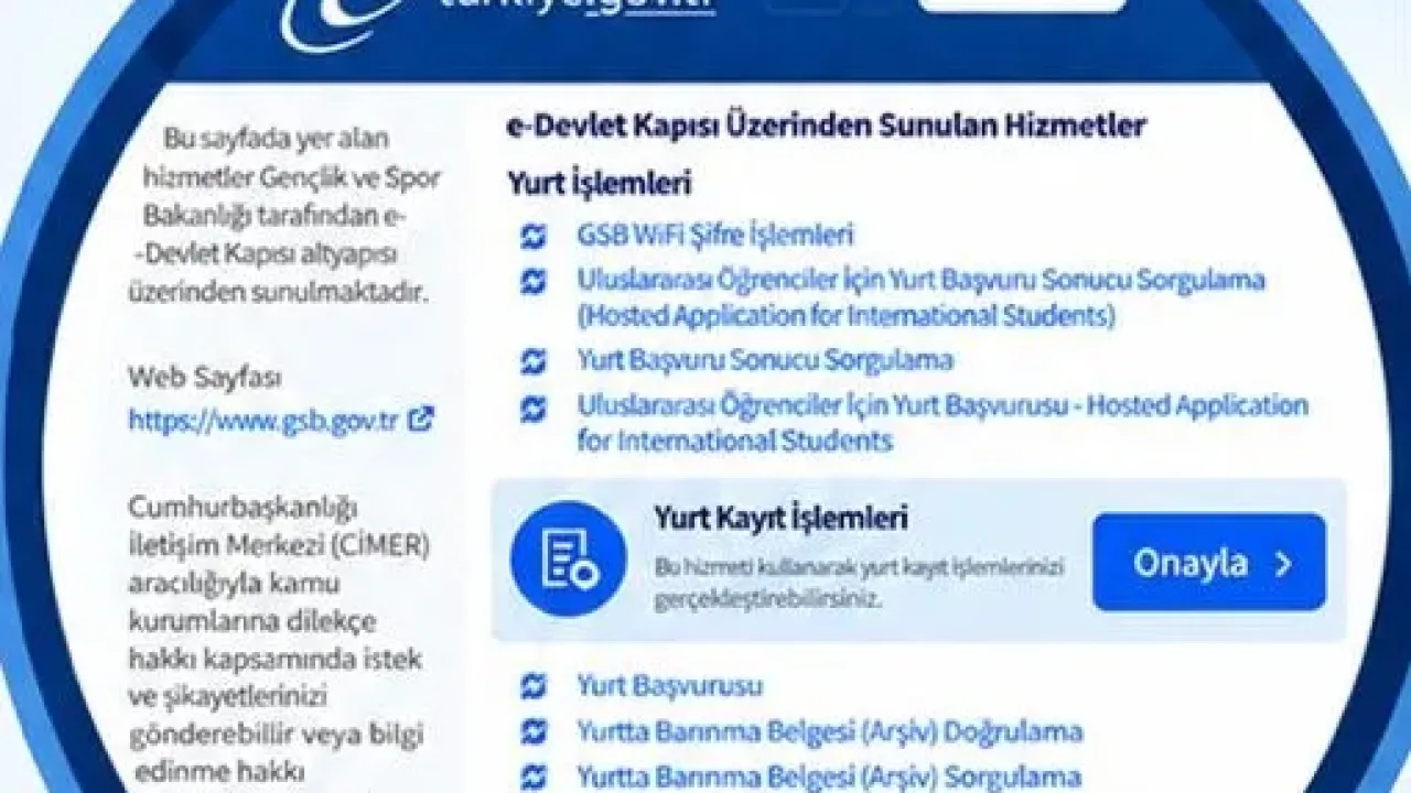 KYK’dan öğrencilere taahhütname uyarısı