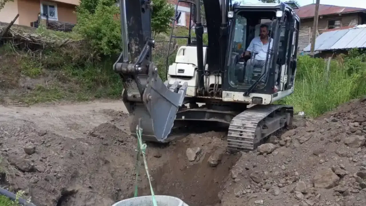 Külekçili'de altyapı yenilendi, su ve kanalizasyon sorunu bitti