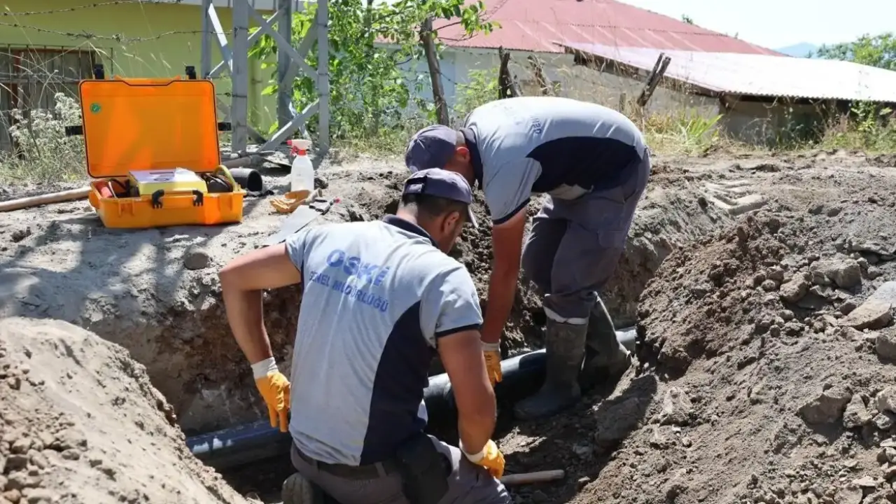 Ordu Akkuş'ta Seferli Mahallesi'ne yeni içme suyu hattı