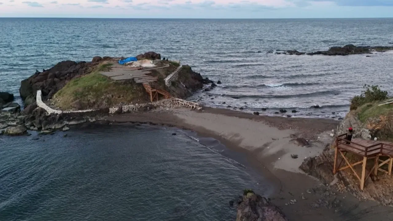 Ordu'da Tarihi Ayanikola Adası turizme kazandırılıyor
