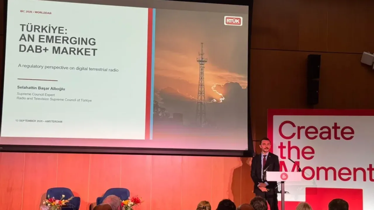 RTÜK, IBC2026'da Türkiye'nin DAB+ çalışmalarını anlattı