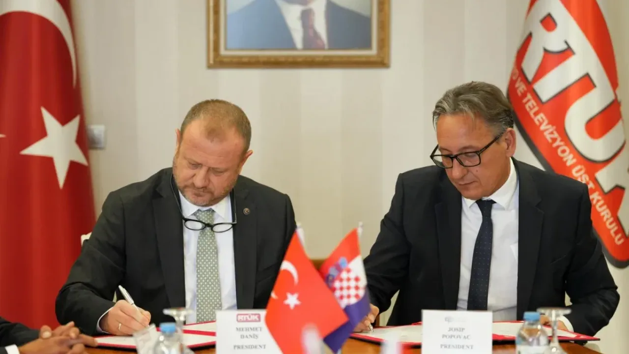 RTÜK ile Hırvatistan Elektronik Medya Düzenleyici Ajansı (AEM)