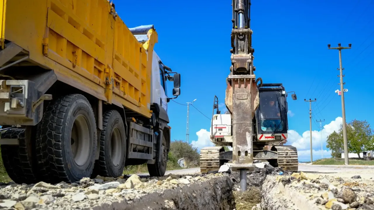 Sakarya'da Kaynarca Kertil’e yeni kanalizasyon hattı