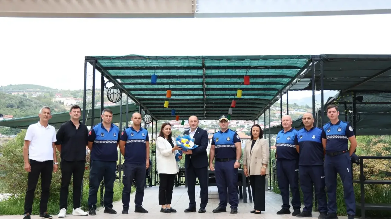 Geyve Belediyesi Zabıta Haftası'nda personelle buluştu