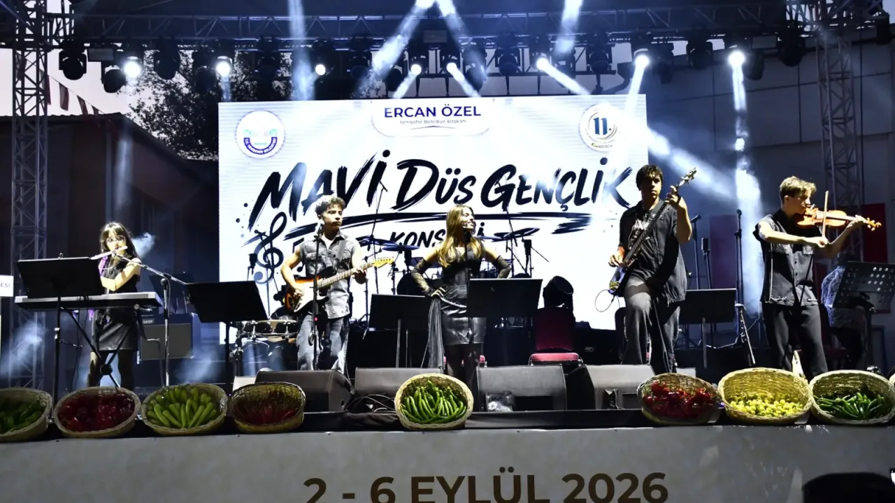 Yenişehir gençleri festivalde sahne aldı