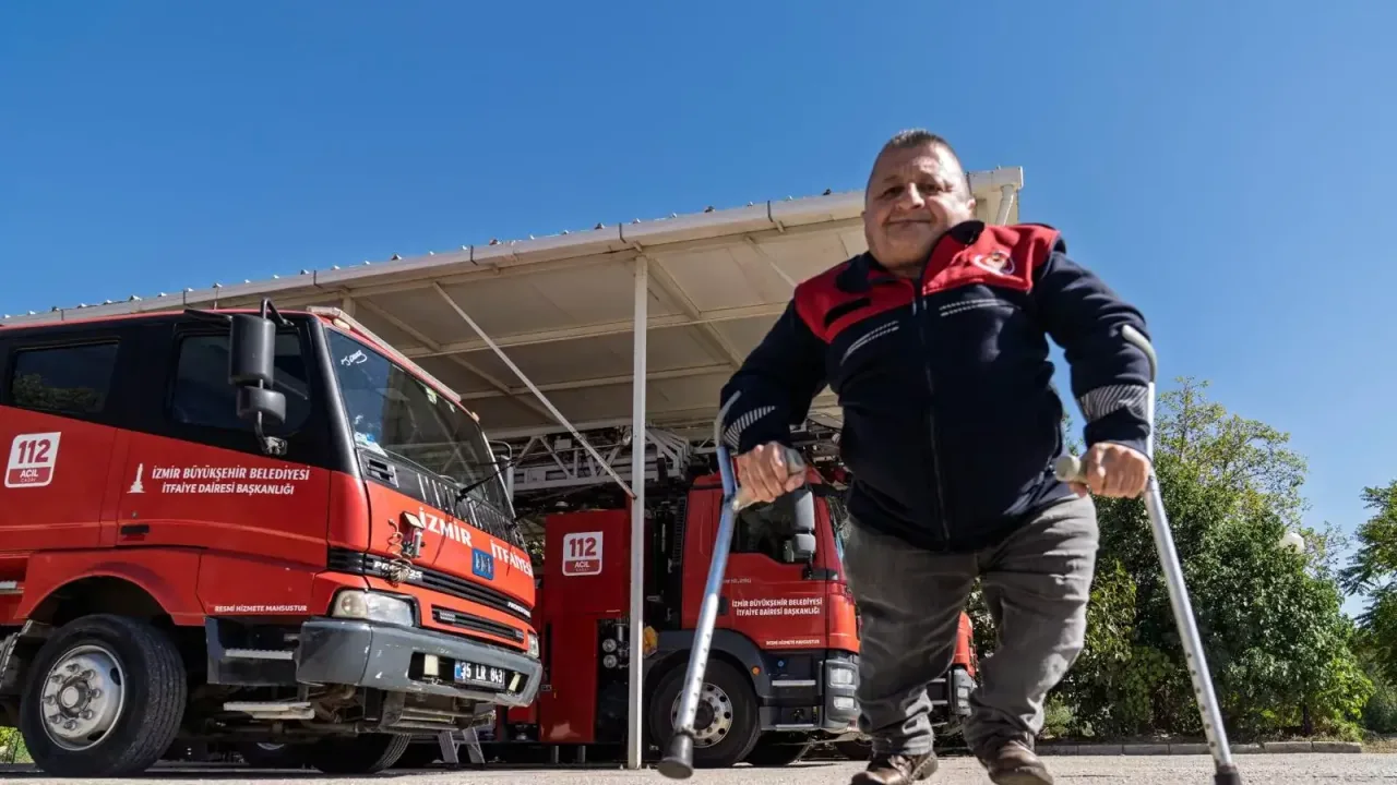“110 Yaşar”ın 24 yıllık itfaiyecilik öyküsü