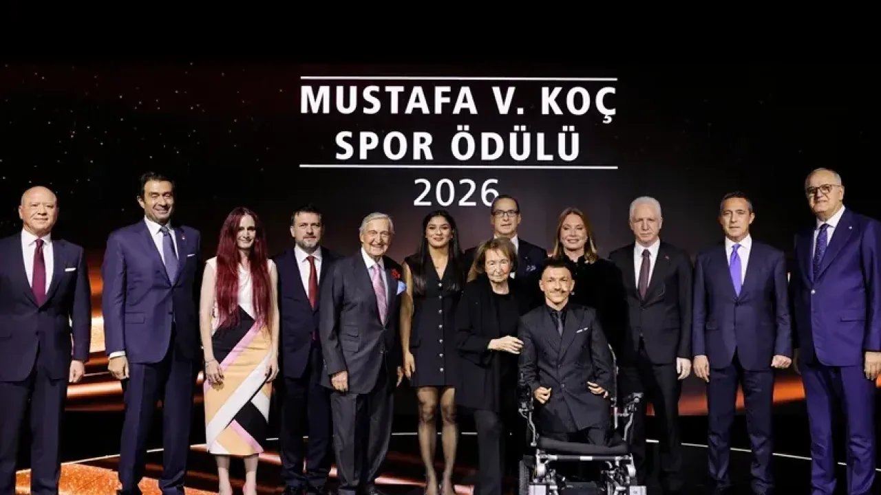 2026 Mustafa V. Koç Spor Ödülü'nün sahibi oldu
