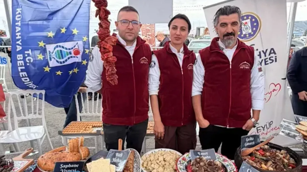Afyon Gastronomi Festivali'nde Kütahya rüzgarı