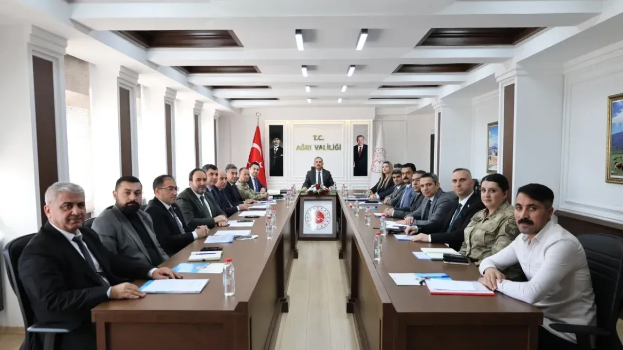 Ağrı'da okul güvenliği için yeni tedbirler görüşüldü