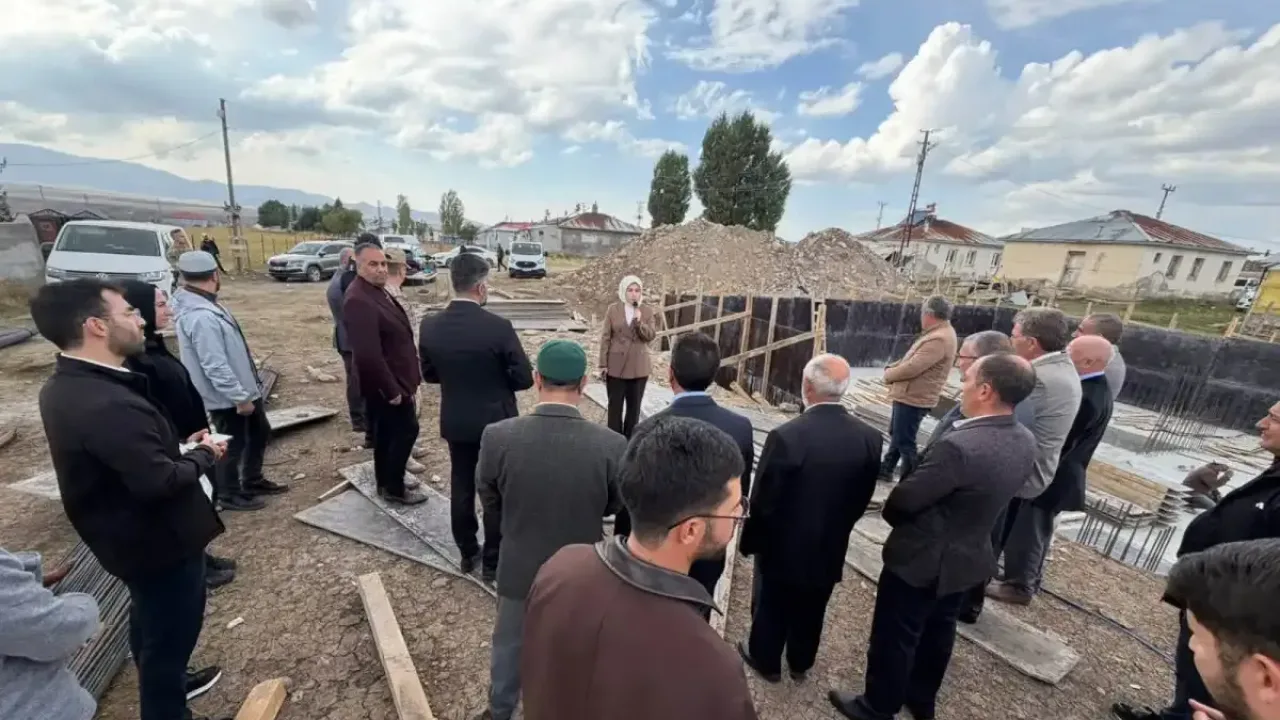 Ağrı Taşlıçay’da Kız Kur’an Kursu’nun temeli atıldı