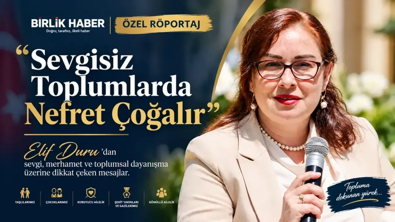 Aksaray Valisi Murat Duru’nun eşi Elif Duru: Sevgisiz